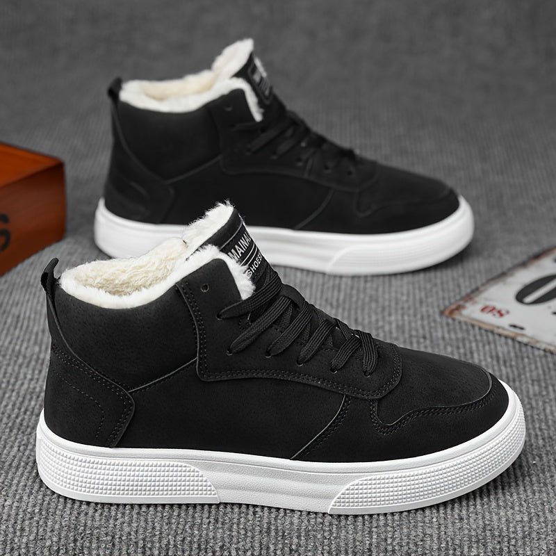 Women's Cold-Weather Lace-Up Trainers with Soft Lining
