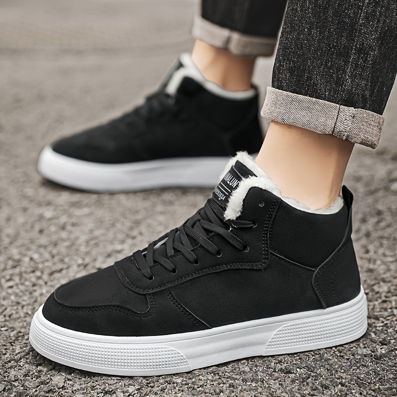 Women's Cold-Weather Lace-Up Trainers with Soft Lining