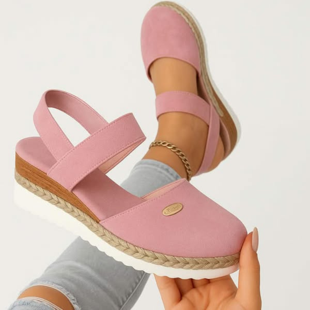 Women's Cushioned Wide-Heel Orthopedic Sandals