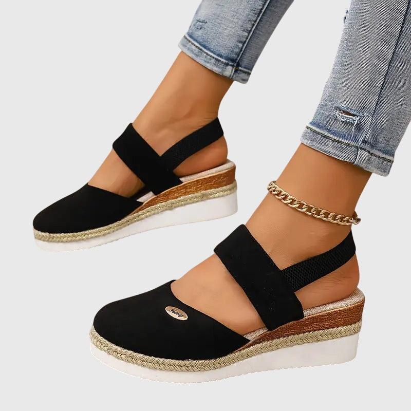 Women's Cushioned Wide-Heel Orthopedic Sandals