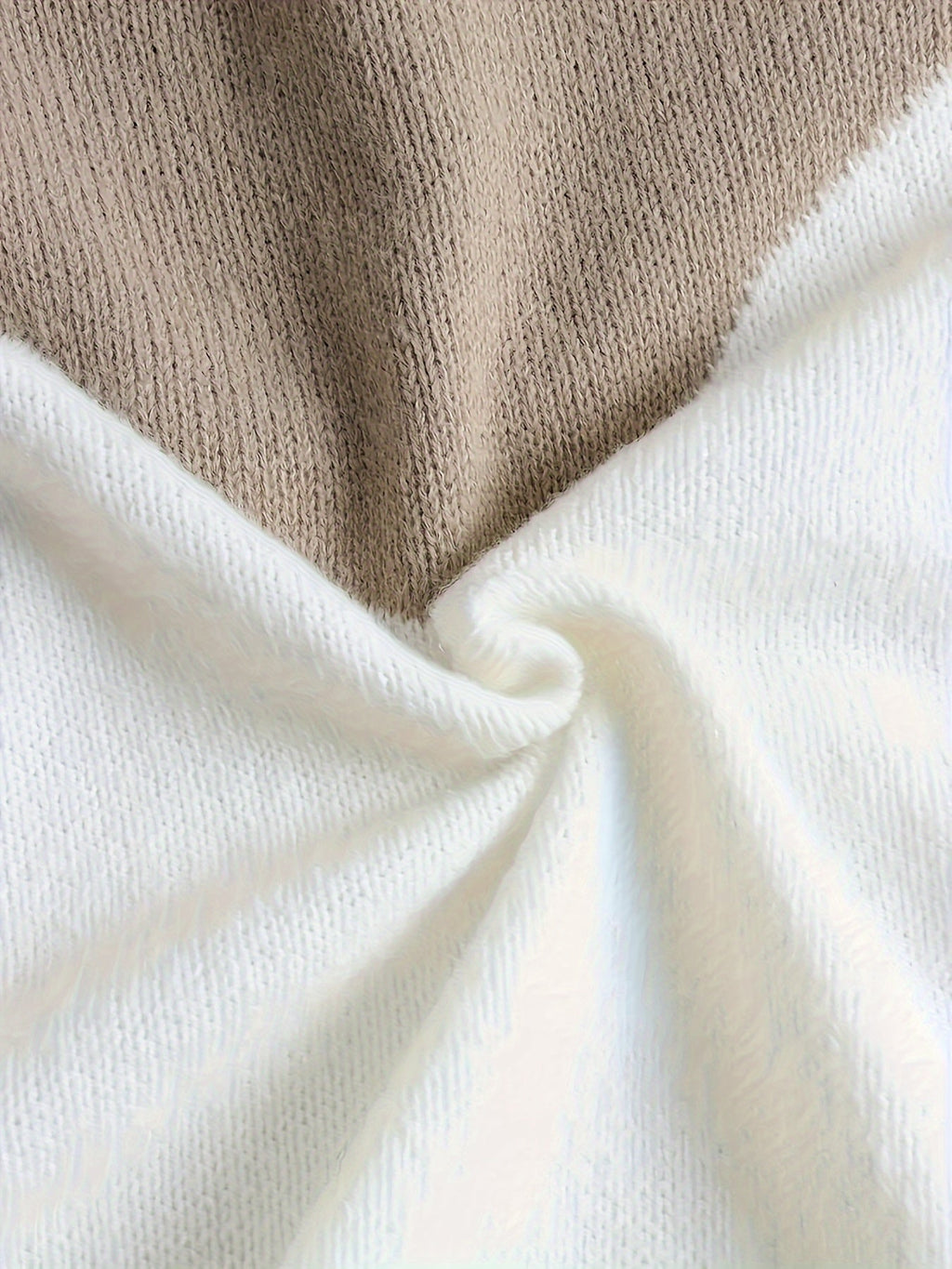 Women's Contrast Colour Relaxed Hooded Jumper