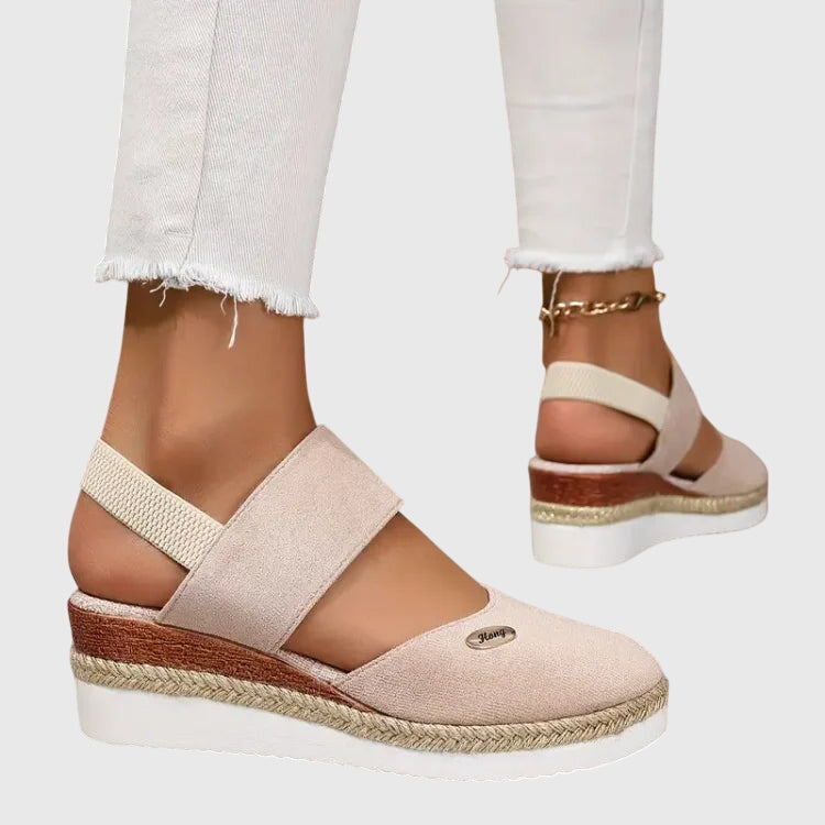 Women's Cushioned Wide-Heel Orthopedic Sandals