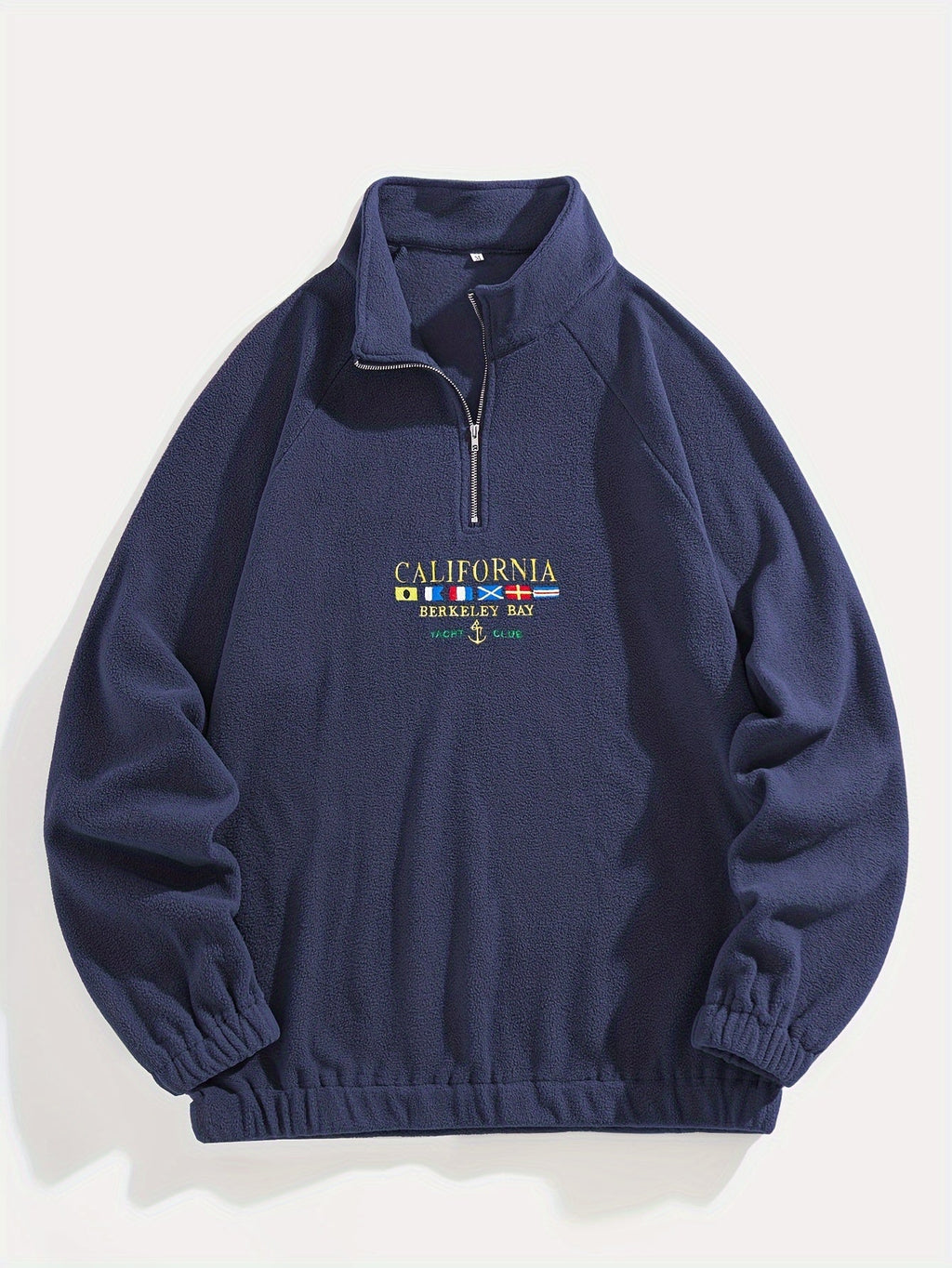 Women's Brushed Stand Collar Zip Neck Pullover