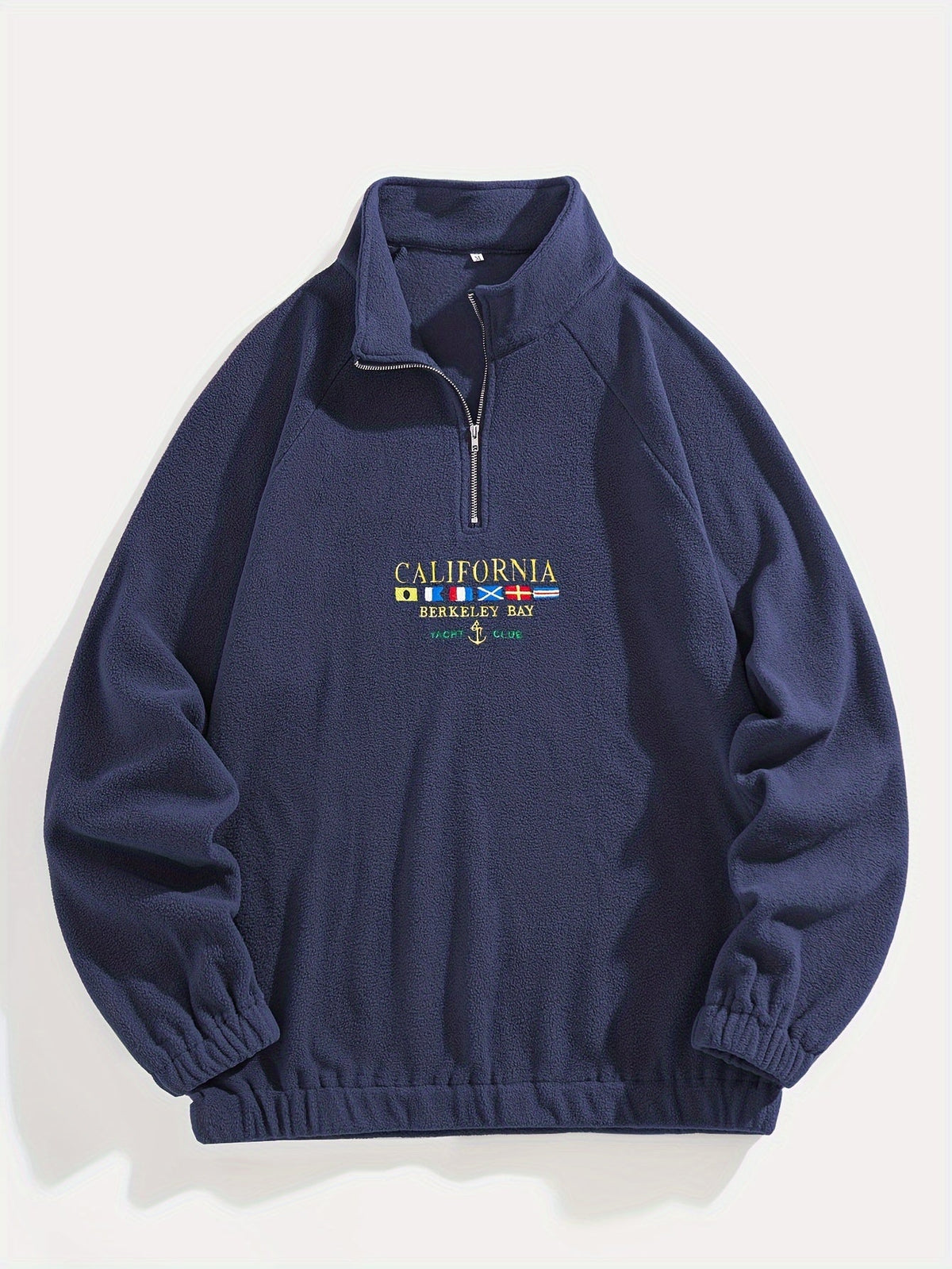 Women's Brushed Stand Collar Zip Neck Pullover