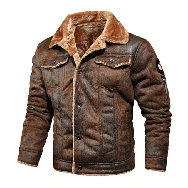 Men's Leather Jacket Comfortable Breathable Stylish Versatile Classic Everyday