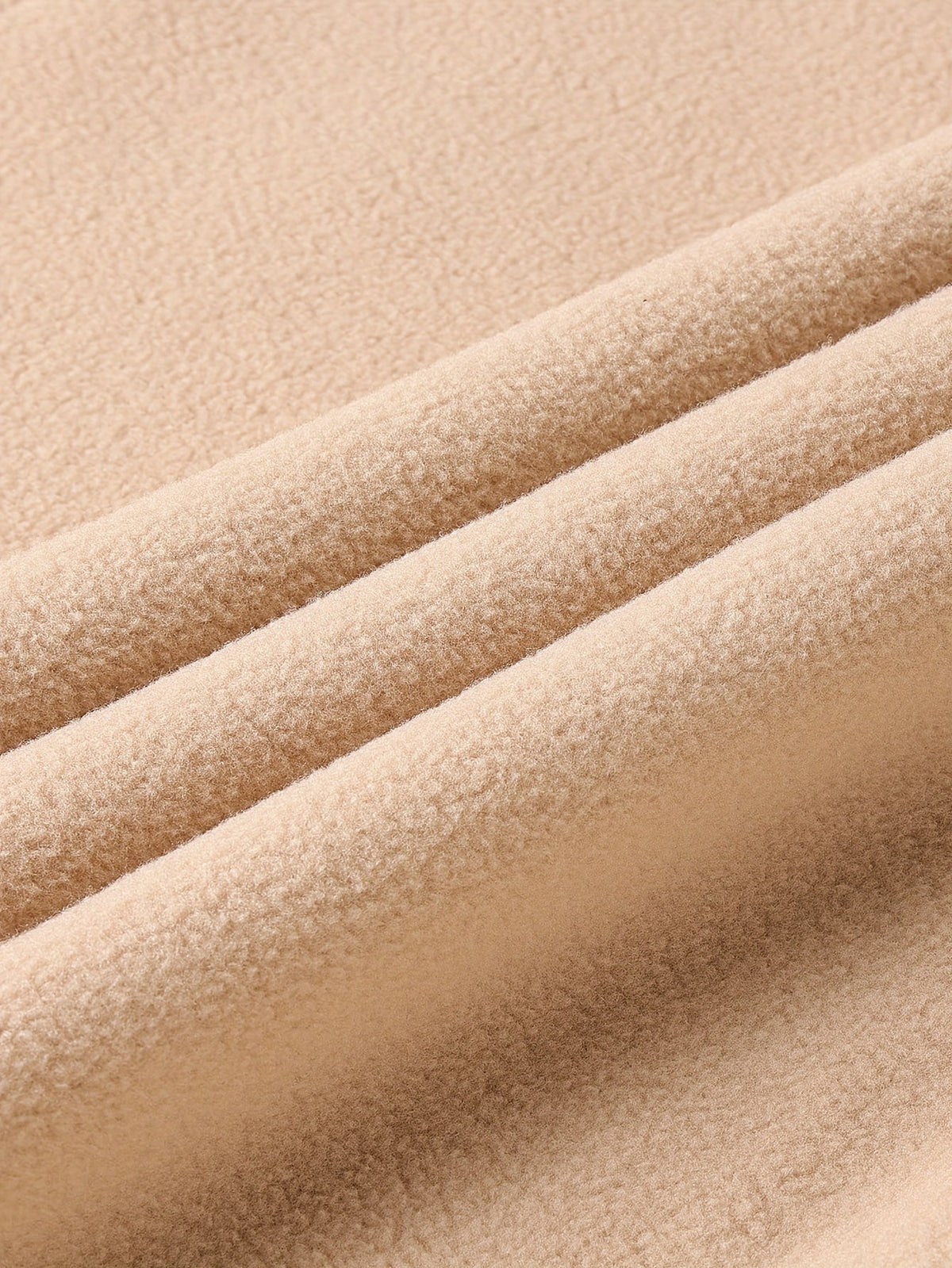 Women's Mock Neck Plush Pullover with Contrast Zip Detail