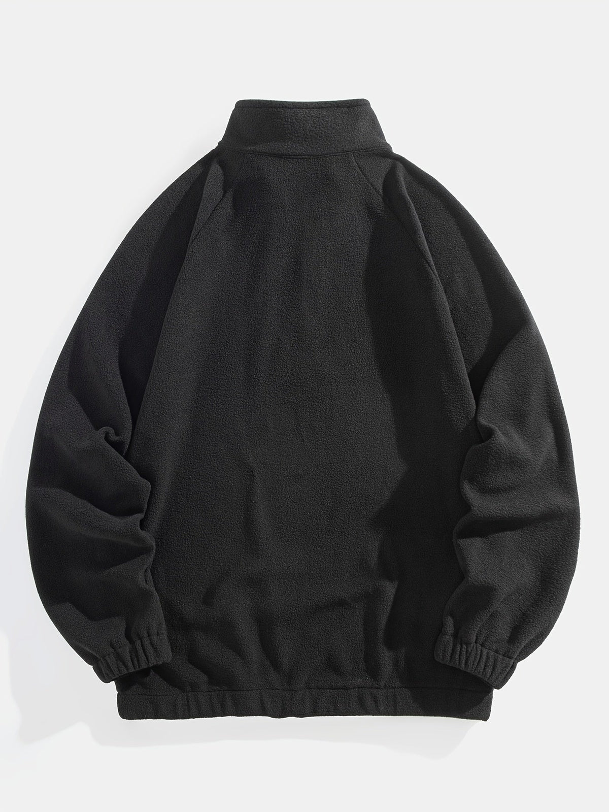 Women's Brushed Stand Collar Zip Neck Pullover