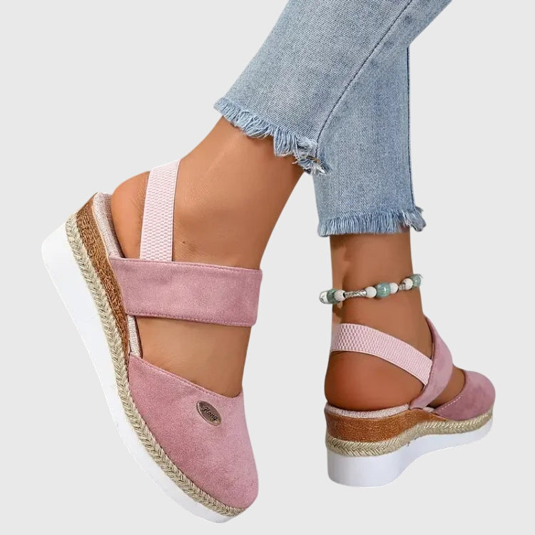 Women's Cushioned Wide-Heel Orthopedic Sandals