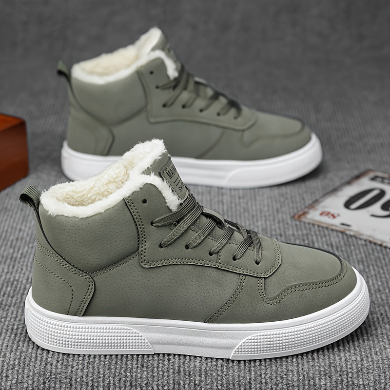 Women's Cold-Weather Lace-Up Trainers with Soft Lining