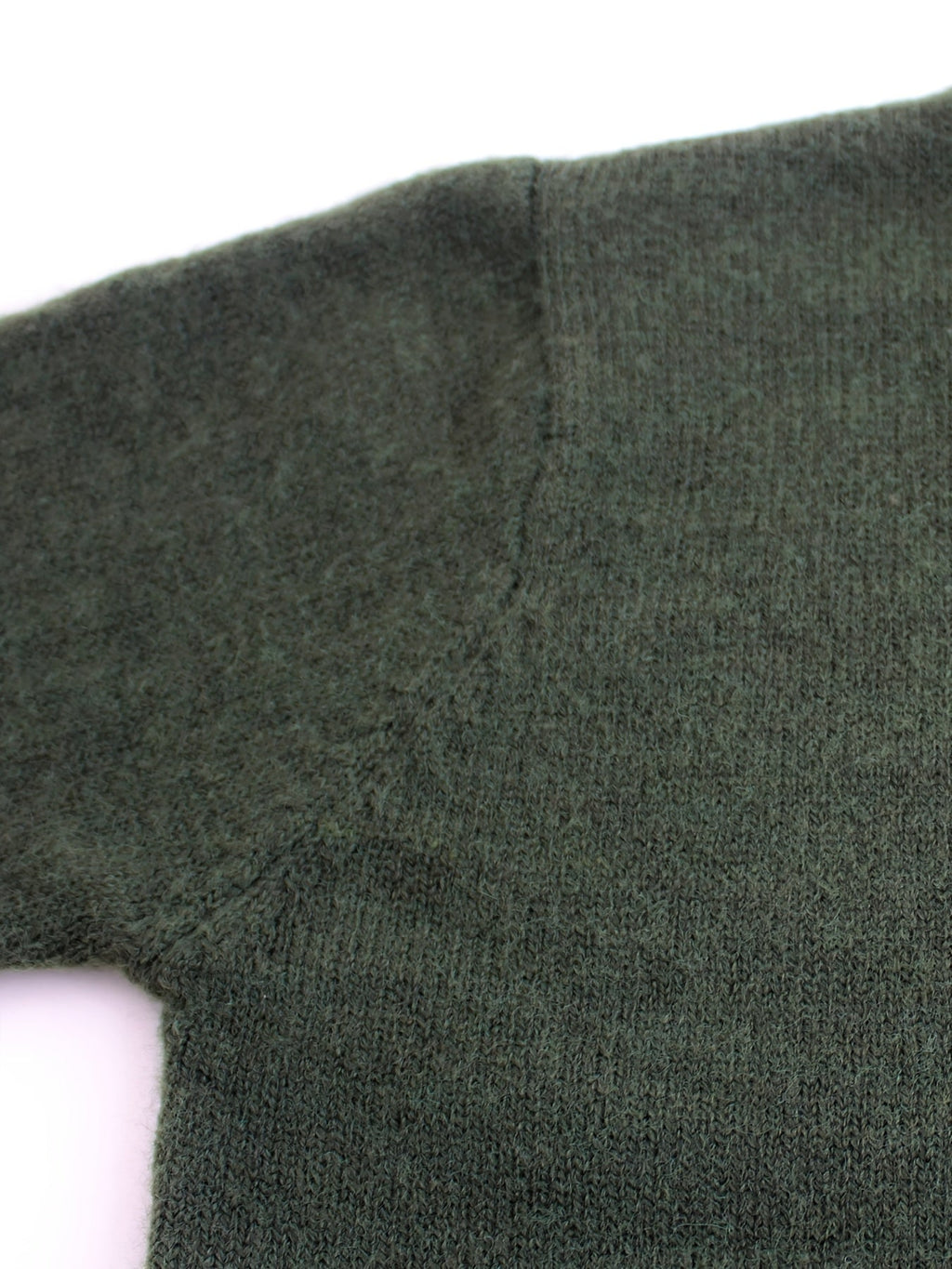 Women's Round Neck Rib Knit Jumper with Stripe Trim Sleeves