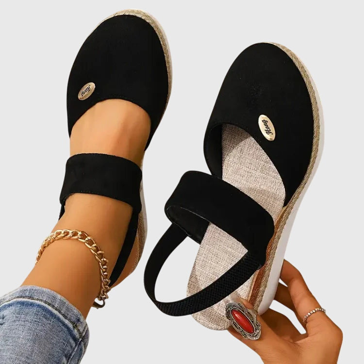 Women's Cushioned Wide-Heel Orthopedic Sandals