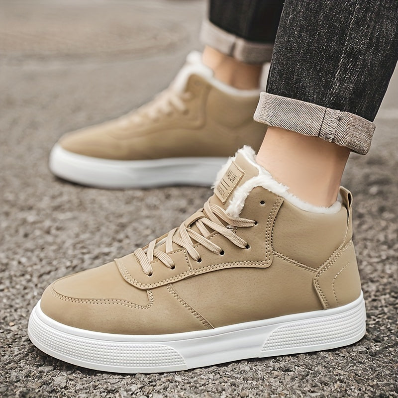 Women's Cold-Weather Lace-Up Trainers with Soft Lining