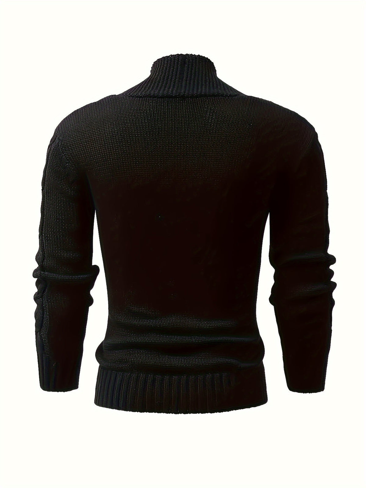 Women's Buttoned Cable Texture Knit Cardigan