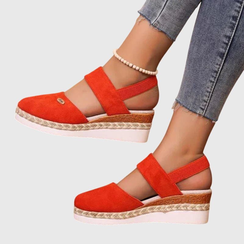 Women's Cushioned Wide-Heel Orthopedic Sandals