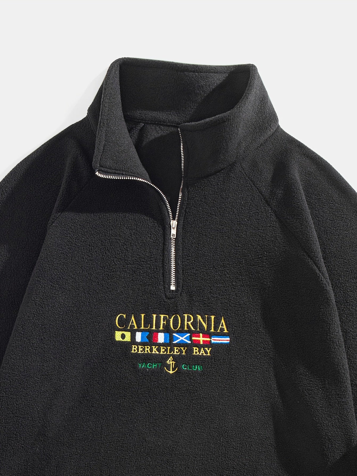 Women's Brushed Stand Collar Zip Neck Pullover