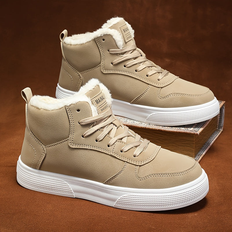 Women's Cold-Weather Lace-Up Trainers with Soft Lining