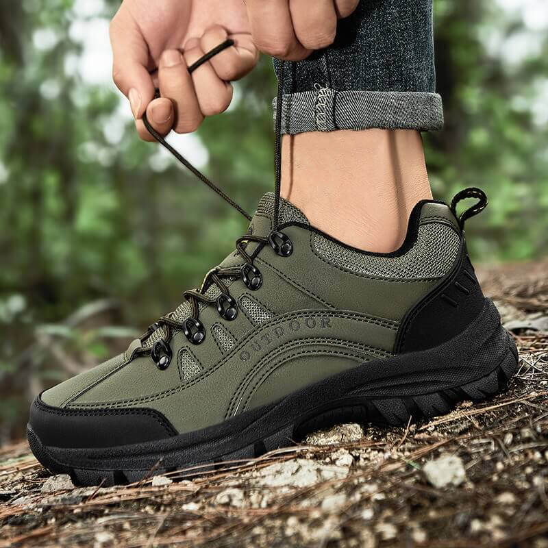 Men's Rugged Outdoor Walking Hiking Trail Shoes