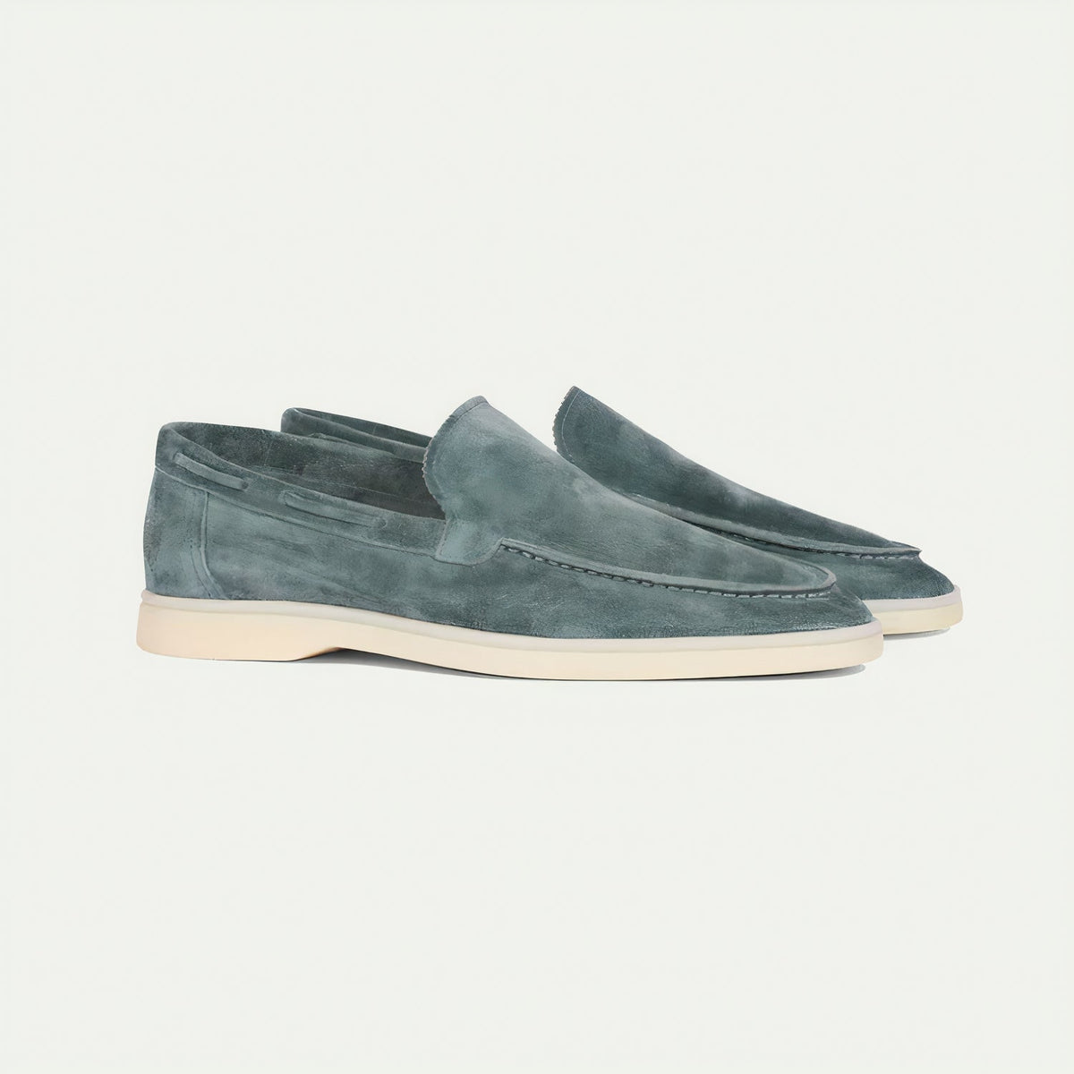 Men's Suede Loafers Elegant Comfortable Classic Slip On Smart