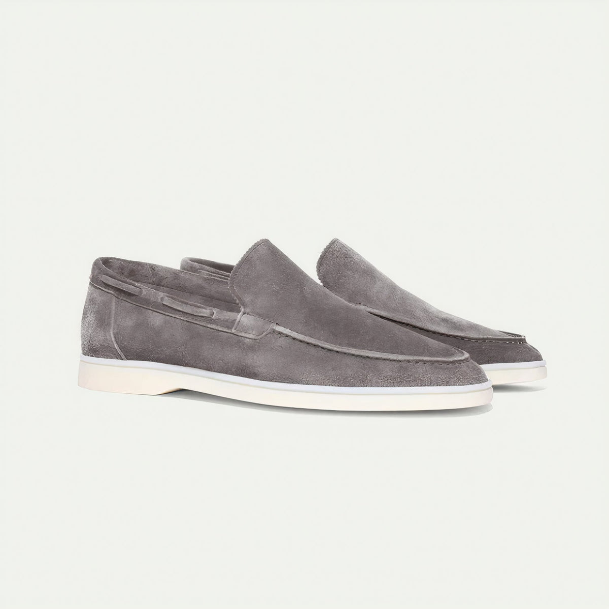 Men's Suede Loafers Elegant Comfortable Classic Slip On Smart
