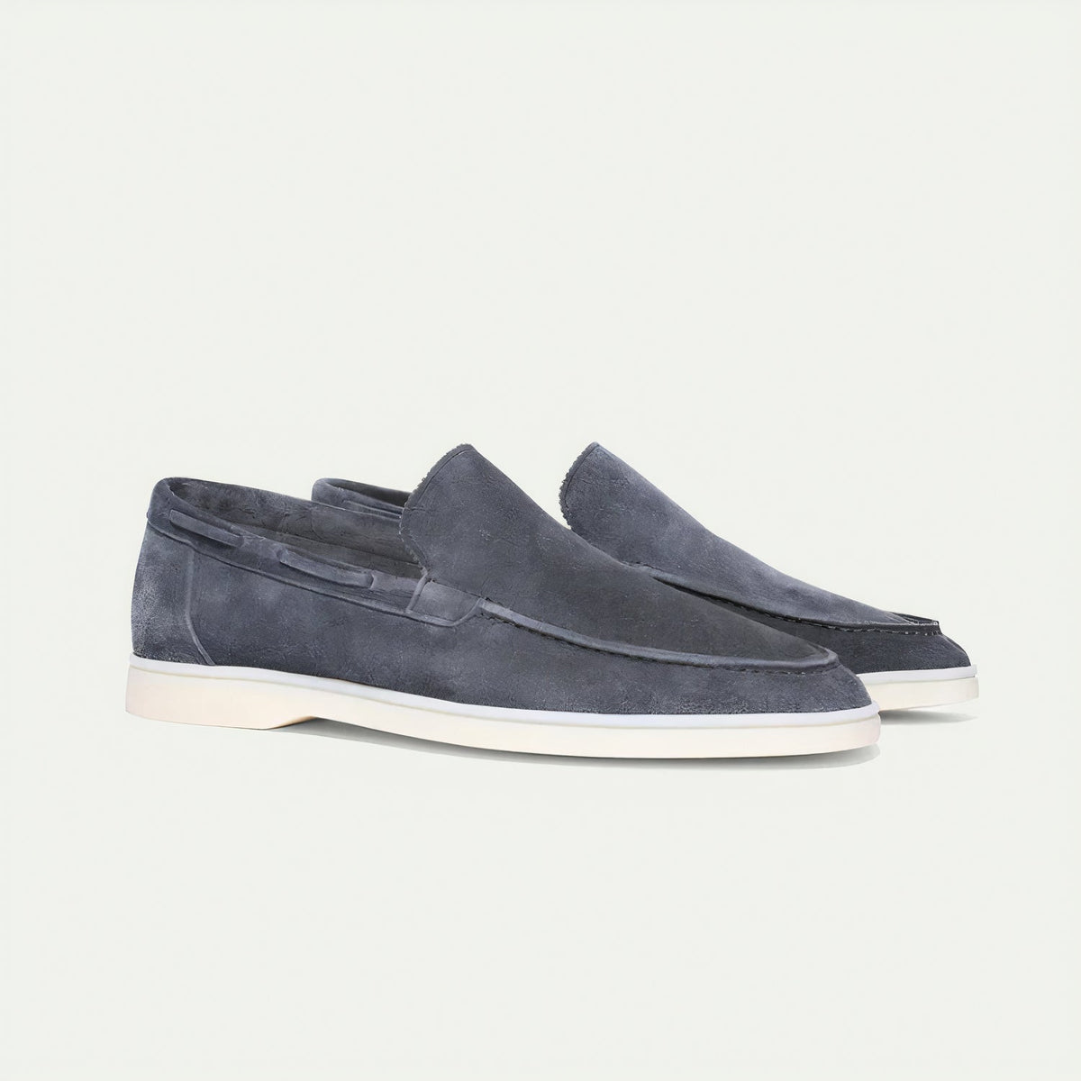 Men's Suede Loafers Elegant Comfortable Classic Slip On Smart