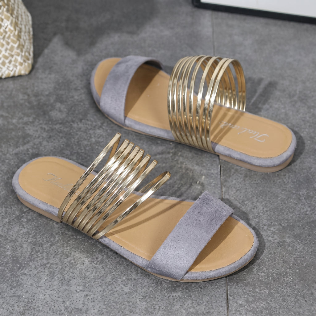 Women's Orthopedic Sandals Slip-On Comfort Two-Strap