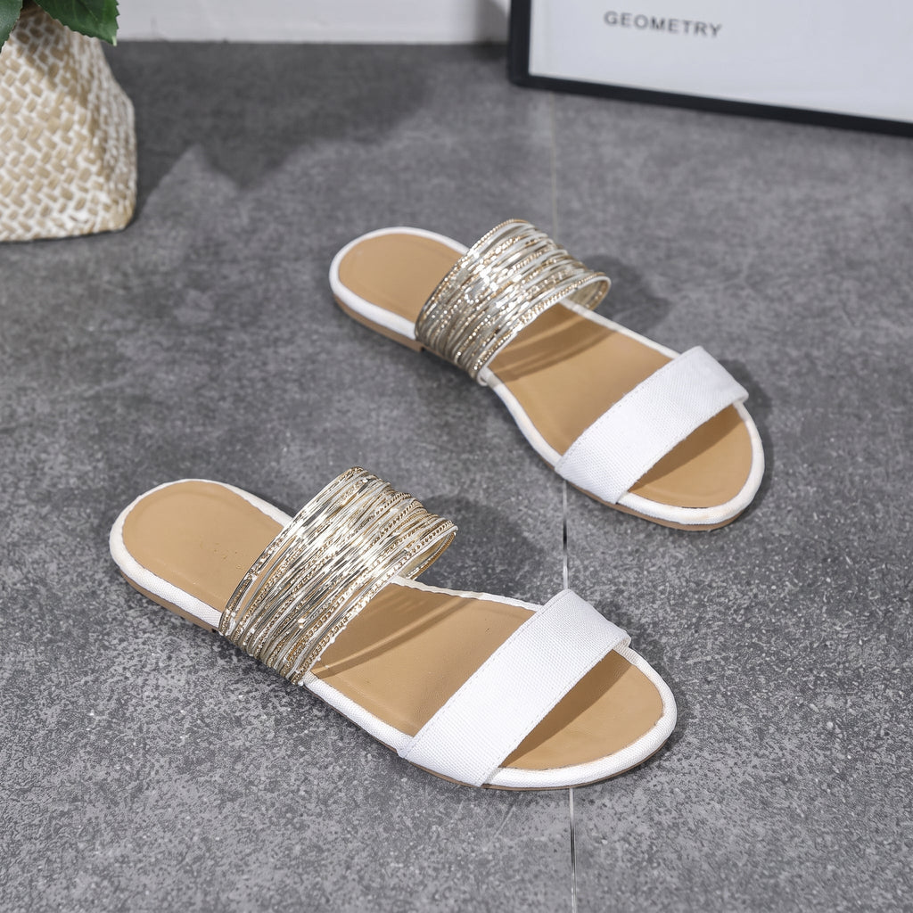 Women's Orthopedic Sandals Slip-On Comfort Two-Strap