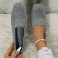 Women's Shock-Absorbing Low-Heel Comfort Shoes - Grey