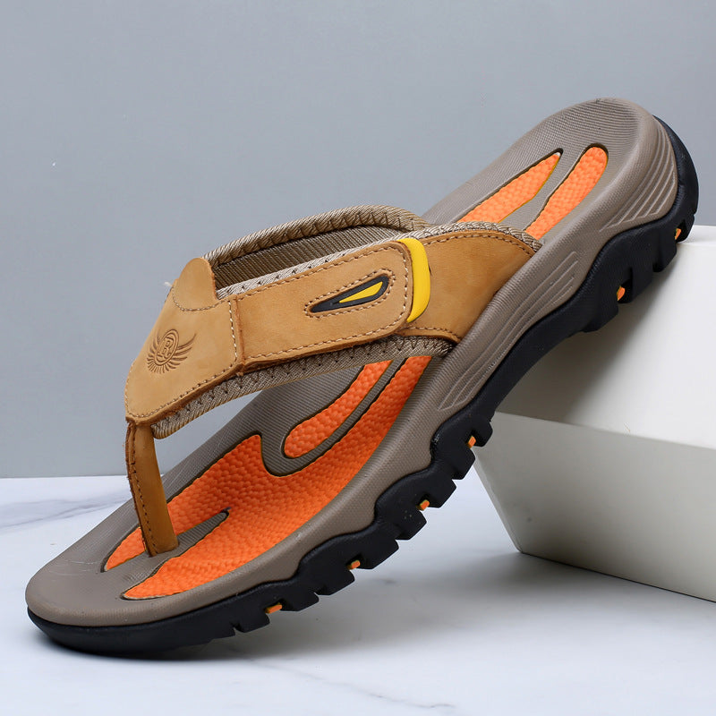 Men's Cushioned Toe Post Outdoor Comfort Sandals