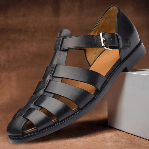 Men's Classic Fisherman Sandals Adjustable Strap Comfort