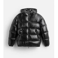 Men's Hooded Puffer Jacket Waterproof Insulated Winter Layer