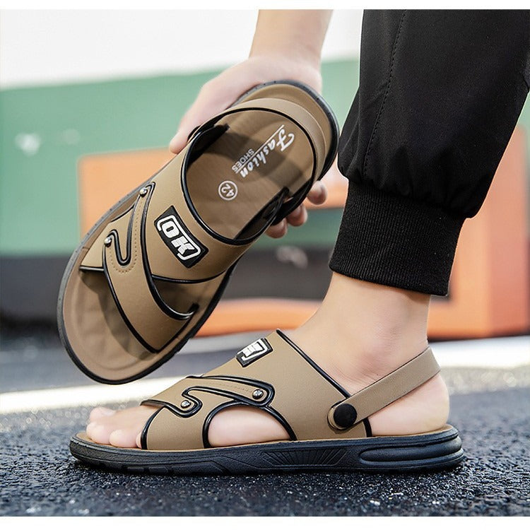 Men's Convertible Strap Sandals Lightweight Casual Summer Slippers
