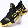 Men's Printed Safety Work Trainers Protective Lightweight Shoes