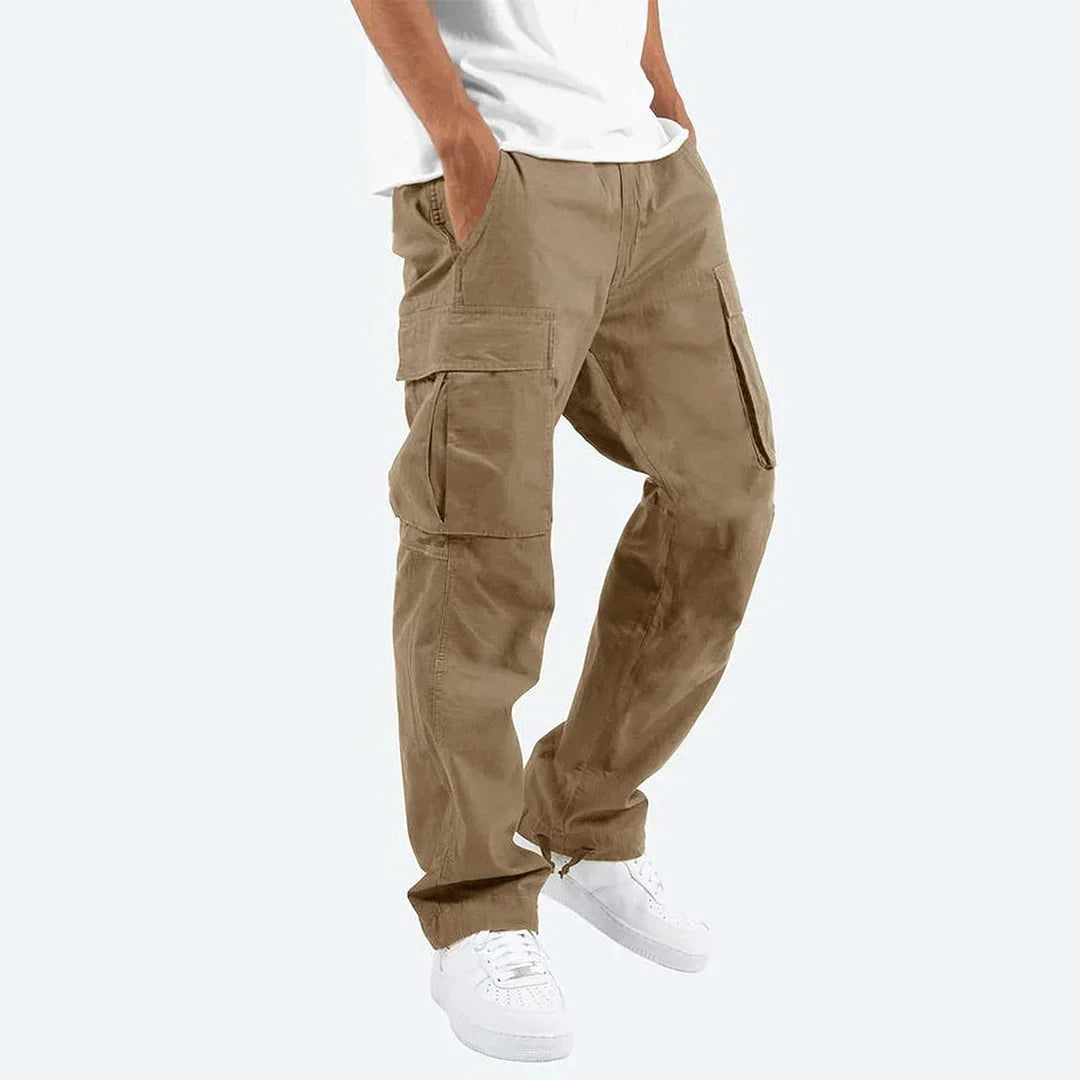 Men's Cargo Trousers Multi Pocket Utility Outdoor Pants