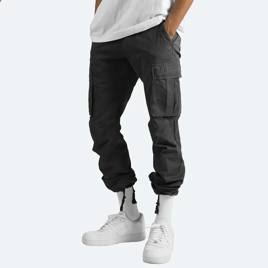 Men's Cargo Trousers Multi Pocket Utility Outdoor Pants