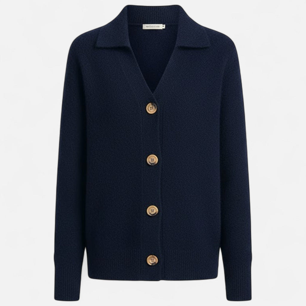Women's Knit Stand-Collar Short Coat