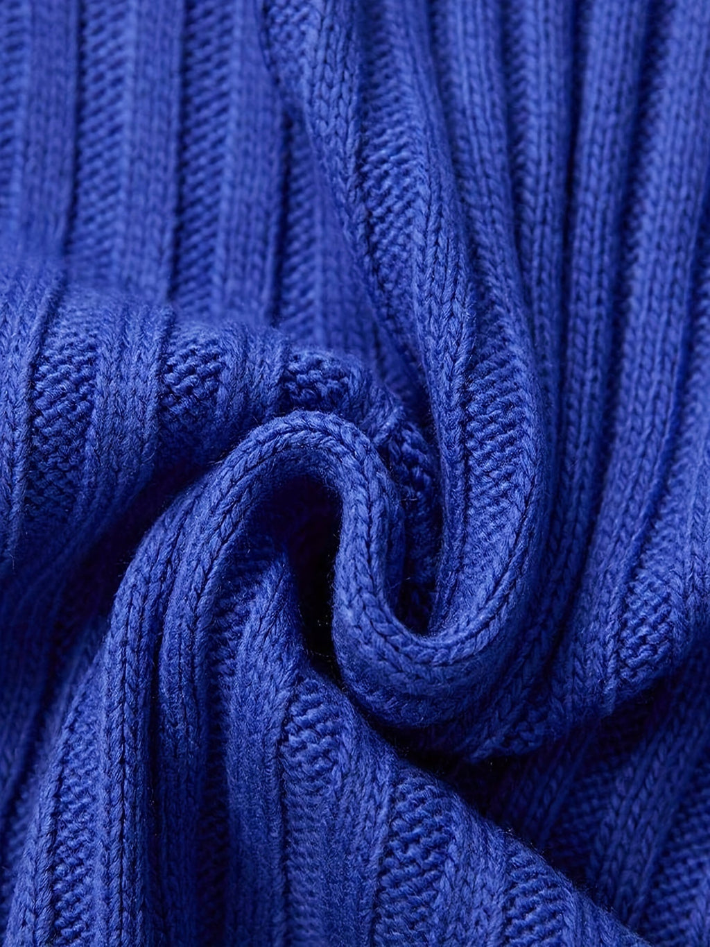 Women's Relaxed Rib Knit High Neck Jumper