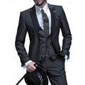 Men's Elegant Three Piece Tailored Occasion Suit Set