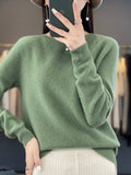 Women's Relaxed Fit Knit Pullover Sweater