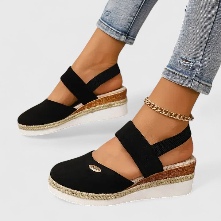 Women's Orthopedic Sandals in Leopard
