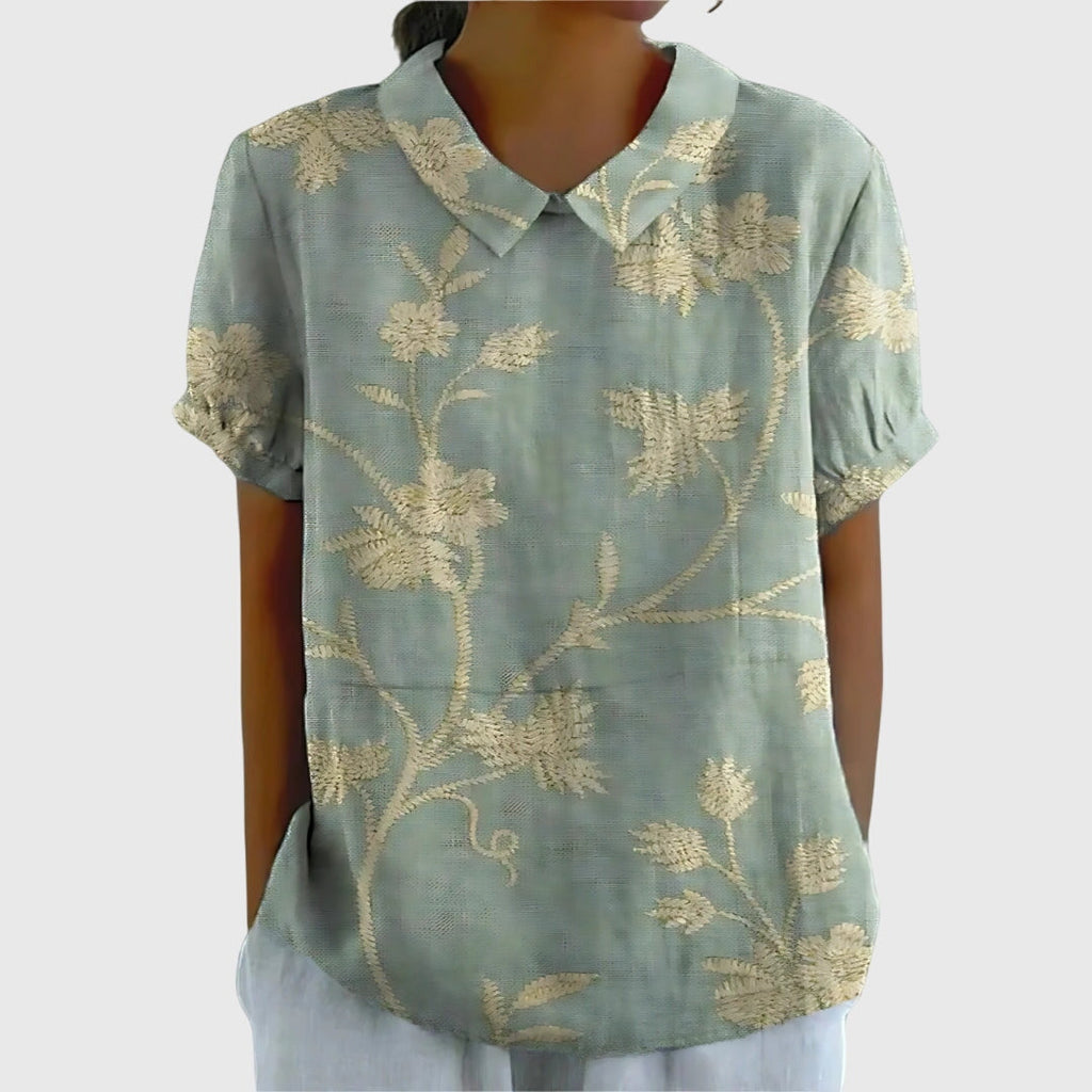 Women's Floral Blouse