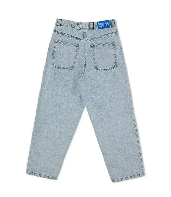 Men's Wide Leg Jeans Relaxed Fit Denim for Spring