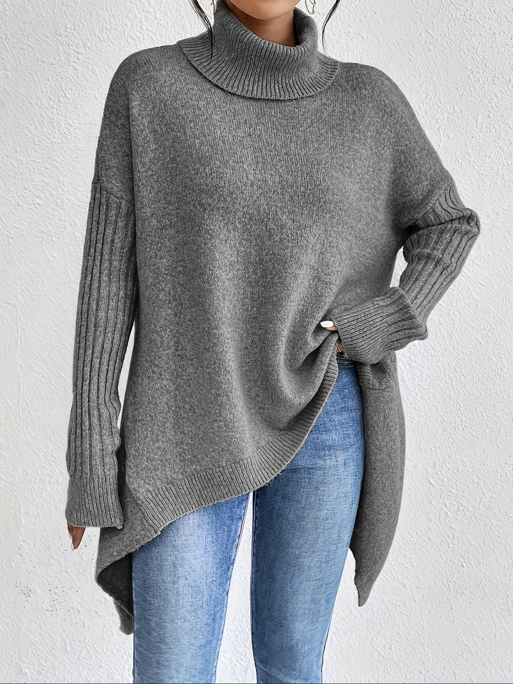 Women's Turtleneck Oversized Sweater