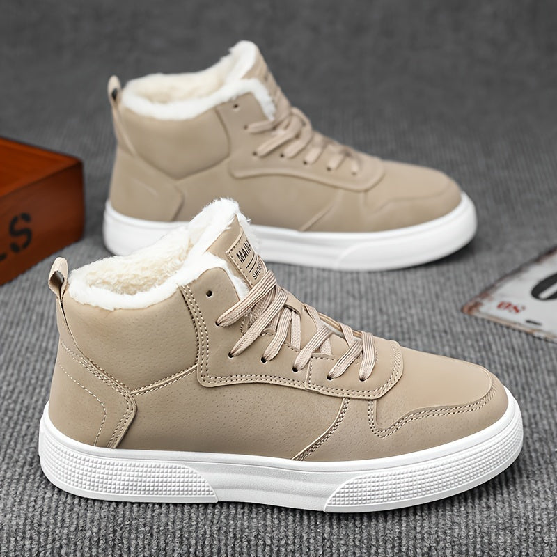 Women's Cold-Weather Lace-Up Trainers with Soft Lining