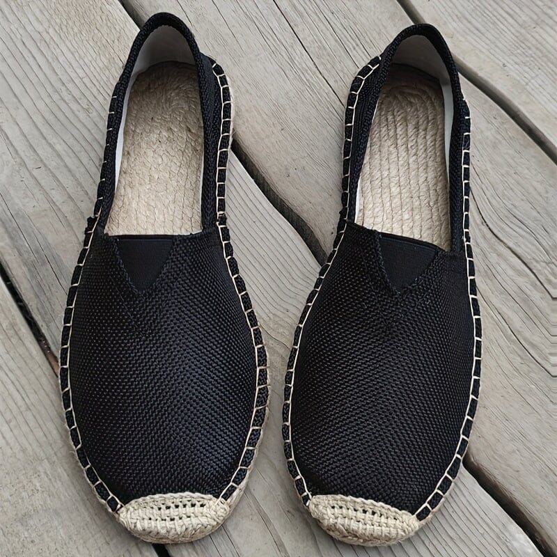 Men's Lightweight Espadrilles Breathable Slip On Shoes for Summer