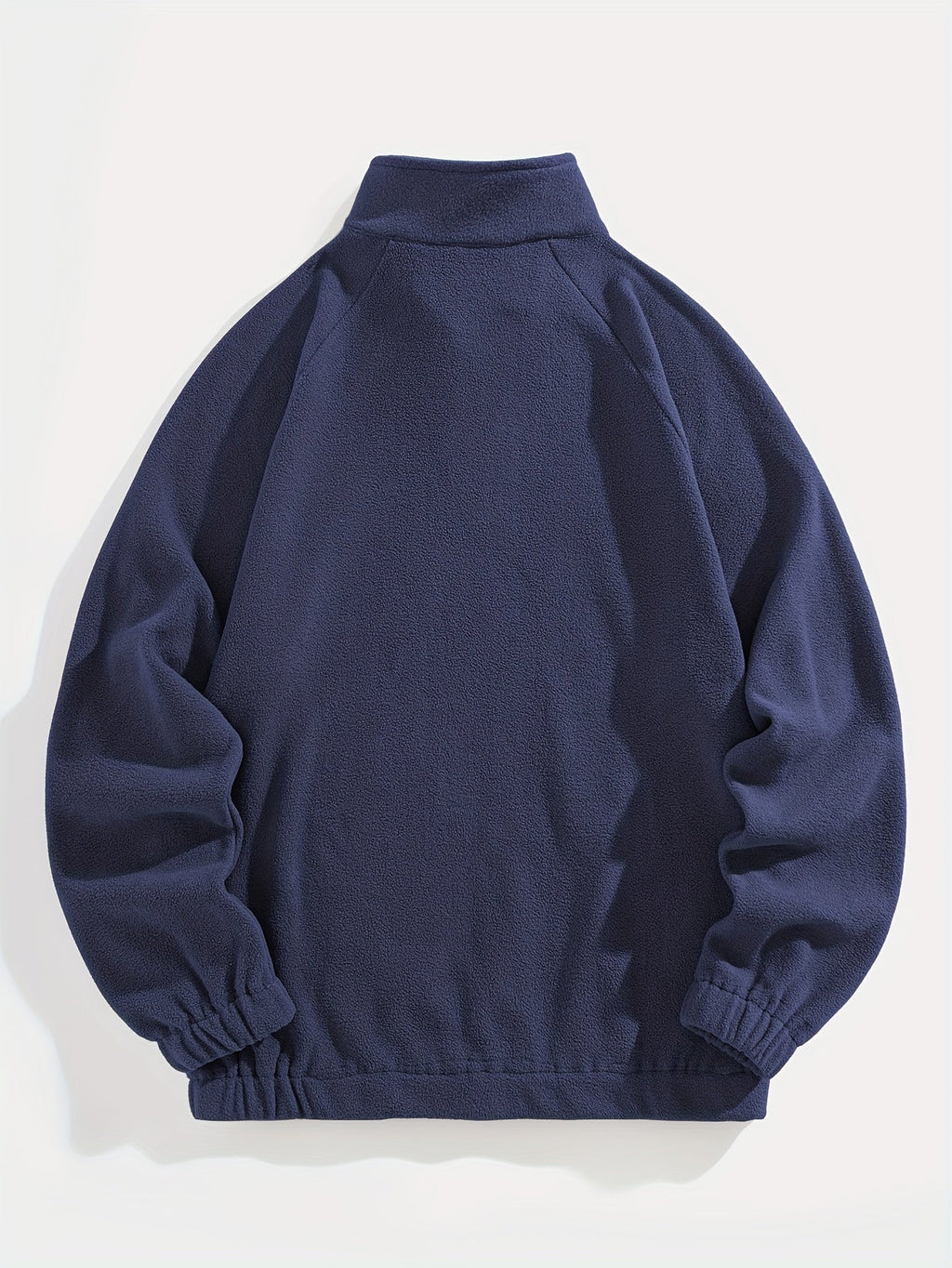 Women's Brushed Stand Collar Zip Neck Pullover