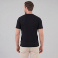 Men's Ribbed T Shirt Crew Neck Slim Fit Tee