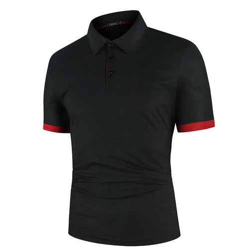 Men's Classic Summer Polo Shirt Lightweight Breathable Comfortable Smart