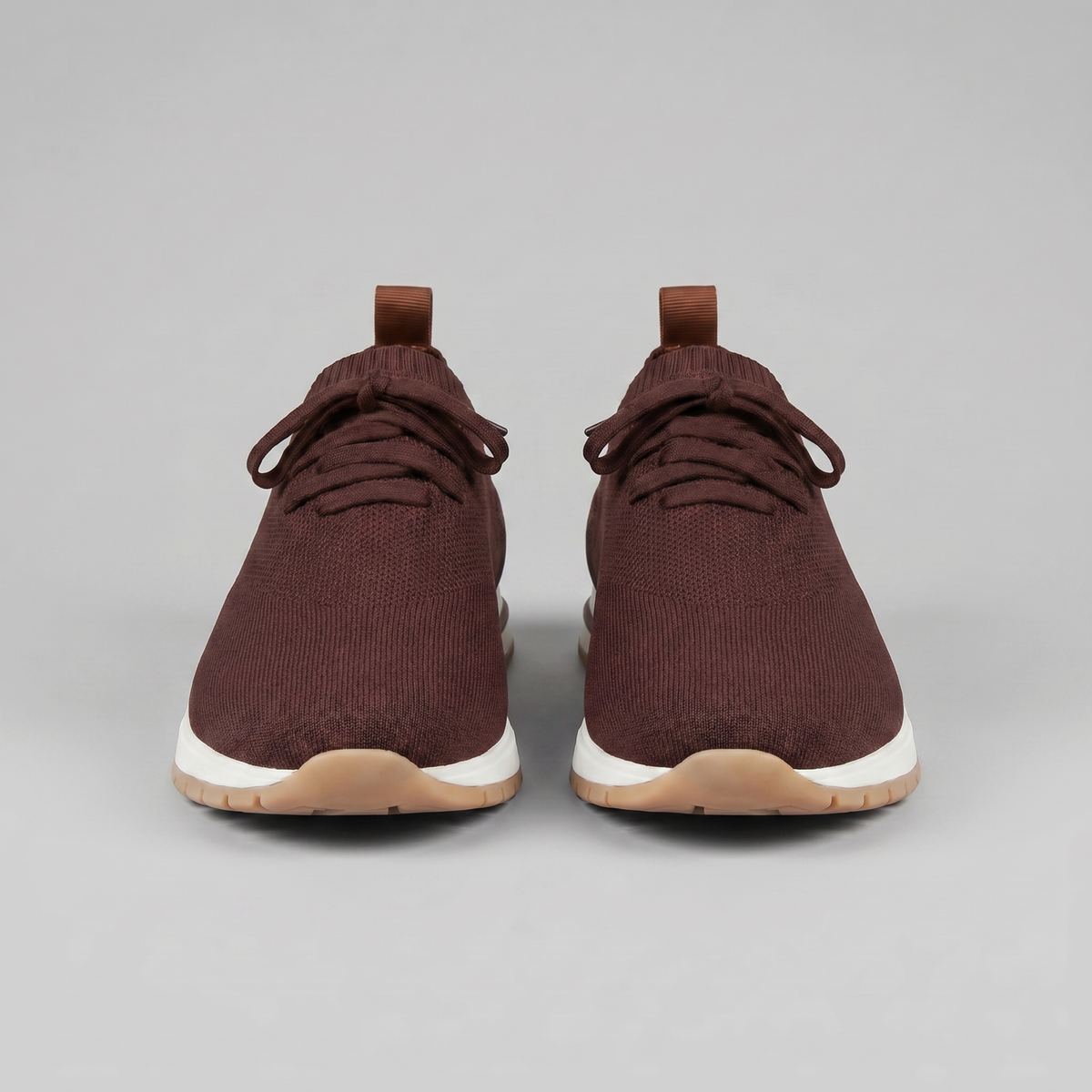 Men's Trainers Knitted Upper Lace Detail Everyday Shoes