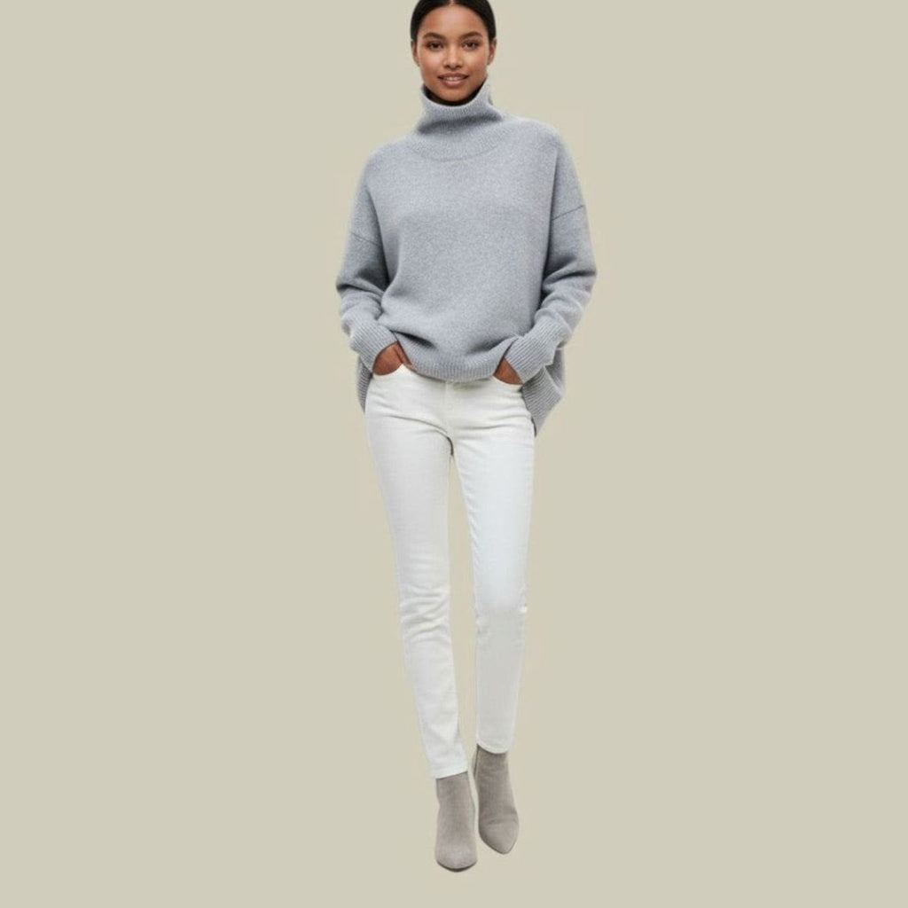 Women's Oversized Loose Fit Turtlenecks Cosy Knit Sweater