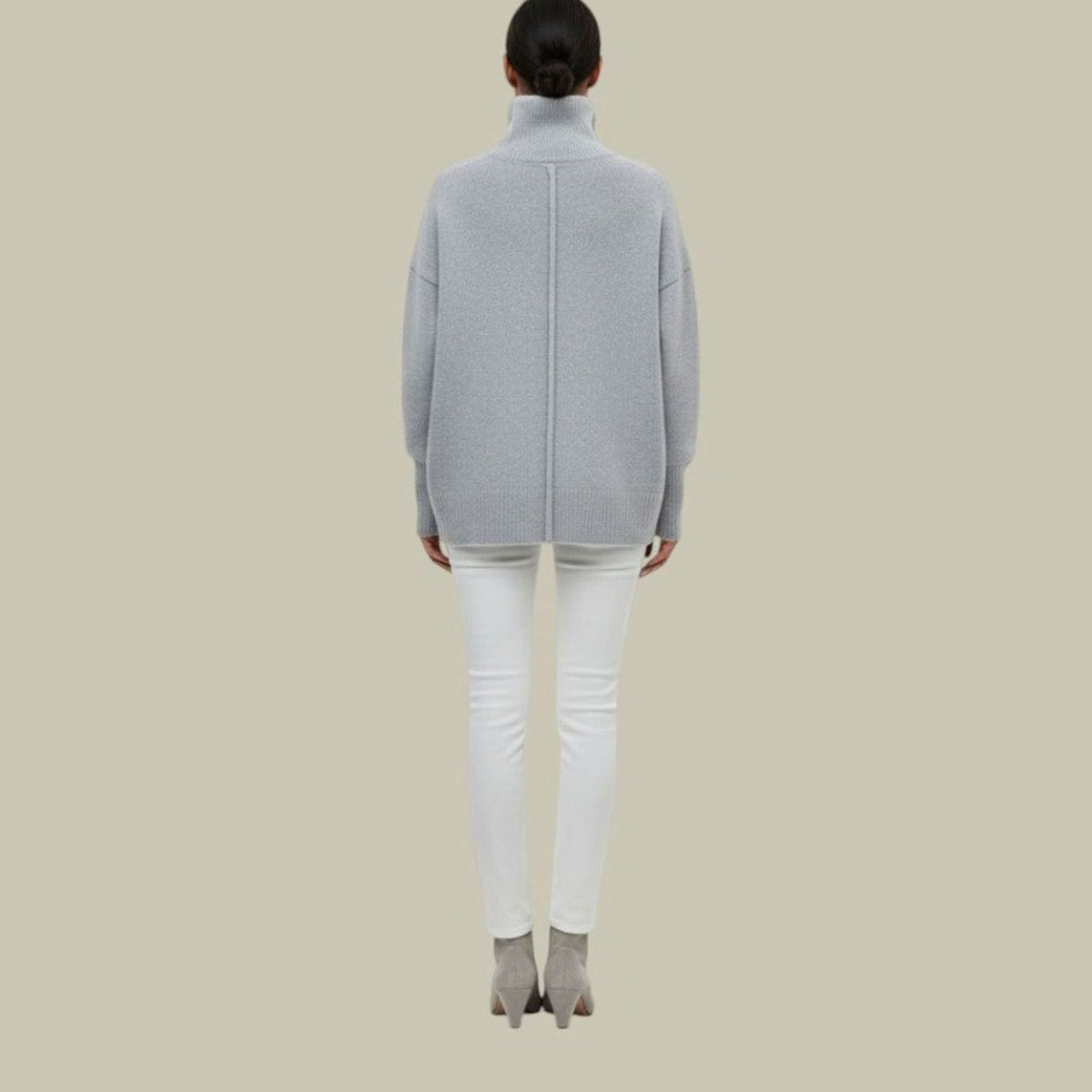 Women's Oversized Loose Fit Turtlenecks Cosy Knit Sweater
